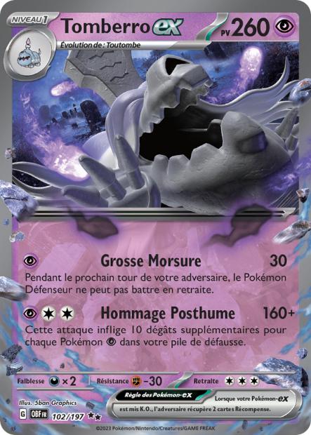 Cartes Ex | Flammes Obsidiennes (EV03)