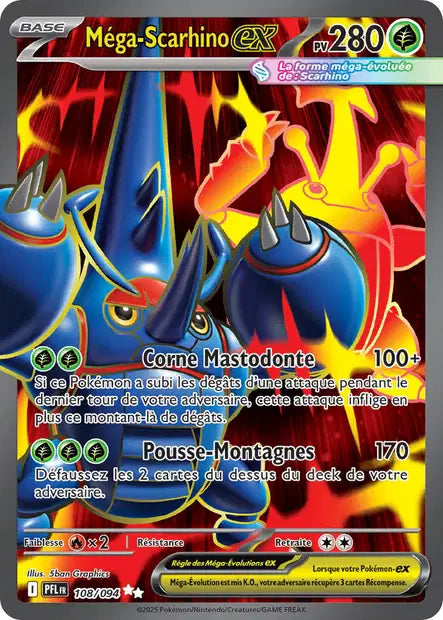 Cartes Full Art (FA) | Flammes Fantasmagoriques (ME02)