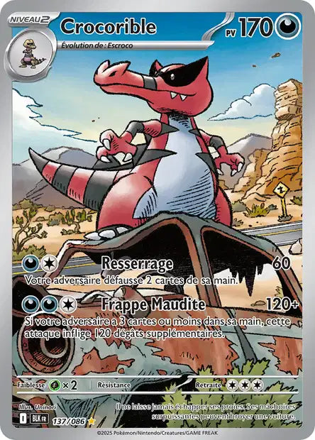 Cartes Art Rare (AR) | Foudre Noir (EV10.5)