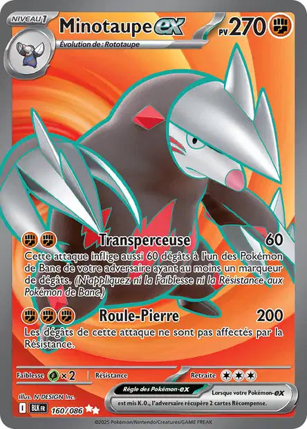 Cartes Full Art (FA) | Foudre Noir (EV10.5)