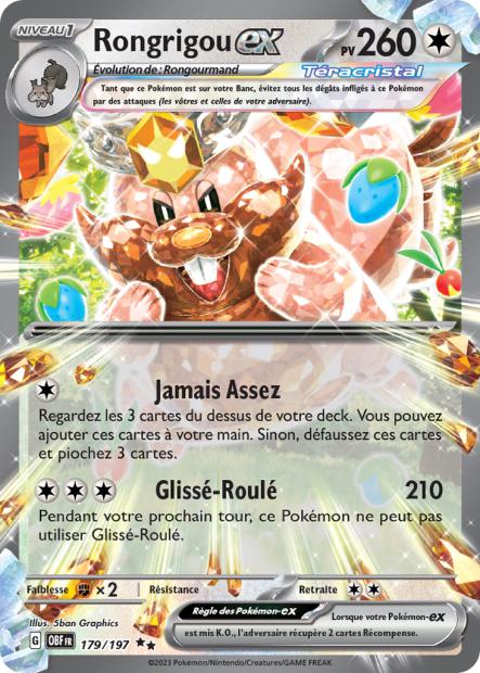 Cartes Ex | Flammes Obsidiennes (EV03)