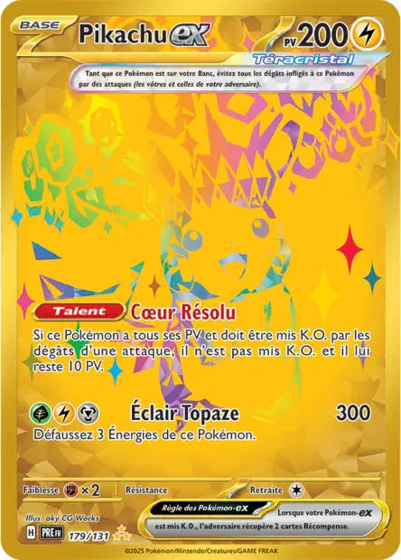 Cartes Alternatives & Gold | Évolutions Prismatiques (EV8.5)
