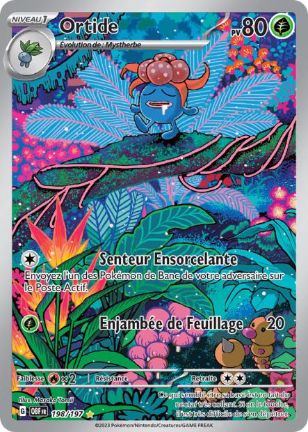 Cartes Art Rare (AR) | Flammes Obsidiennes (EV03)