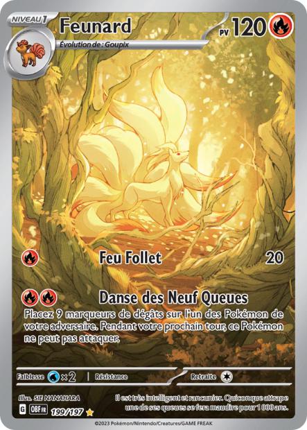 Cartes Art Rare (AR) | Flammes Obsidiennes (EV03)