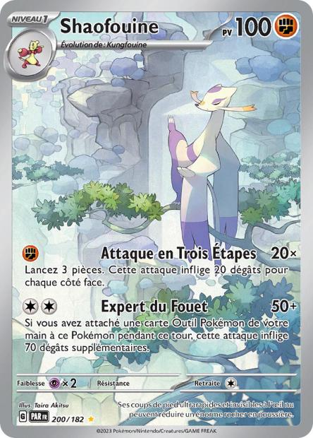 Cartes Art Rare (AR) | Faille Paradoxe (EV04)
