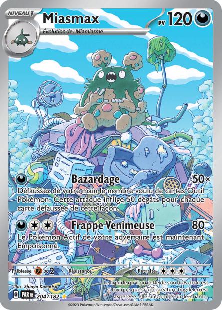 Cartes Art Rare (AR) | Faille Paradoxe (EV04)