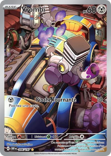 Cartes Art Rare (AR) | Flammes Obsidiennes (EV03)