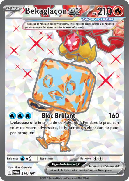 Cartes Full Art (FA) | Flammes Obsidiennes (EV03)