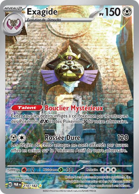 Cartes Art Rare (AR) | Faille Paradoxe (EV04)
