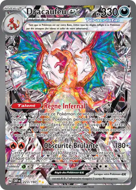 Cartes Alternatives & Gold | Flammes Obsidiennes (EV03)