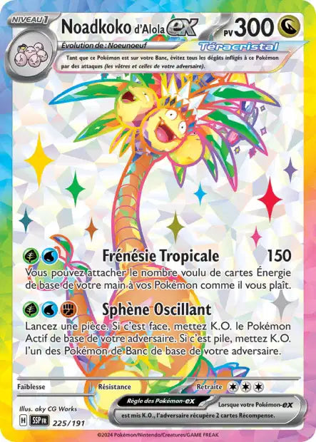 Cartes Full Art (FA) | Étincelles Déferlantes (EV08)