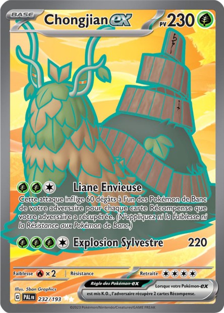 Cartes Full Art Rare (FA) | Évolution à Paldéa (EV02)