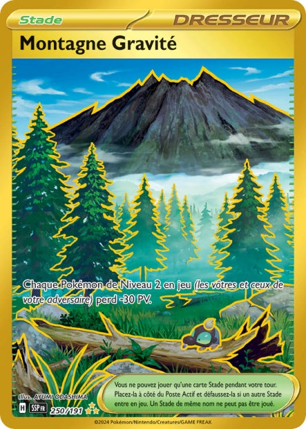 Cartes Alternatives-Gold | Étincelles Déferlantes (EV08)