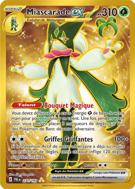 Cartes Alternatives & Gold | Évolution à Paldéa (EV02)