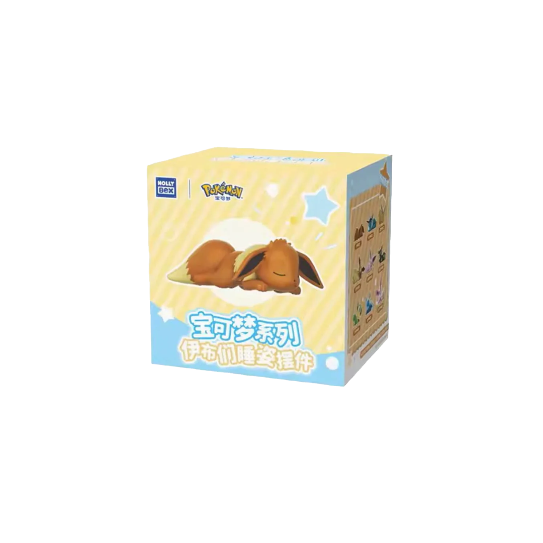 LANGBOWANG | Figurine Mystère Pokémon Eevee Sleeping Pose