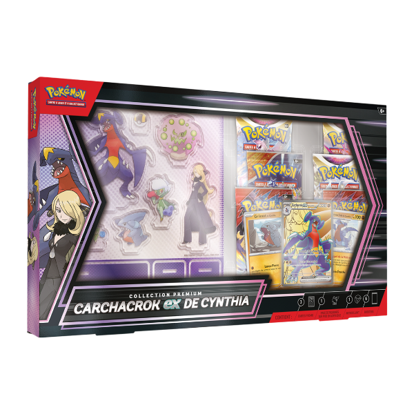 coffret-carchacrok-ex-de-cynthia-collection-premium-pokemon-6-boosters