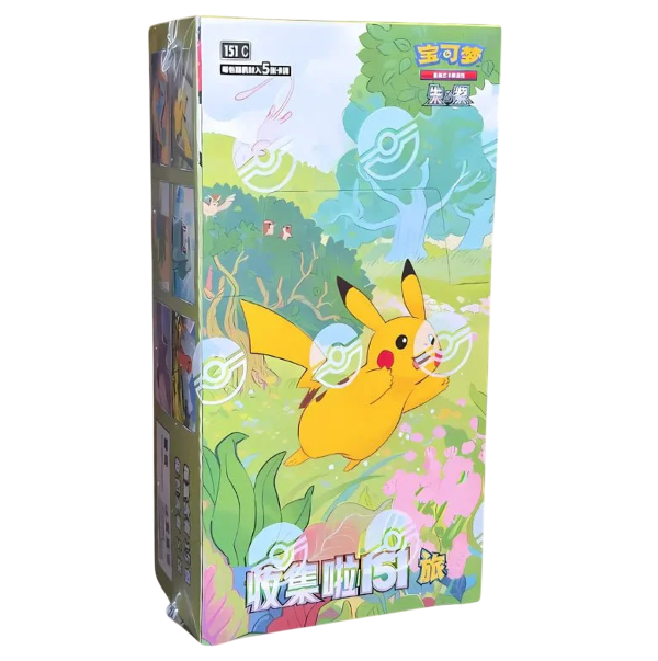 display-151-chinois-simplifie-vol-1-collect-151-journey-pokemon