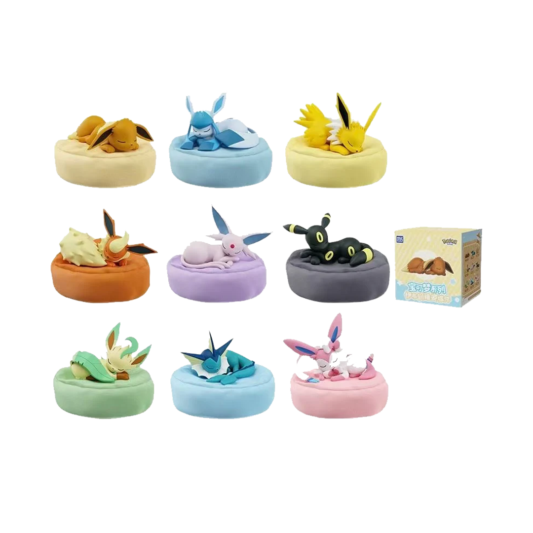 LANGBOWANG | Figurine Mystère Pokémon Eevee Sleeping Pose