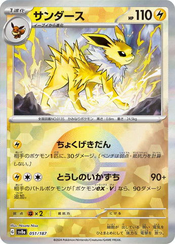 Cartes Pokéball - Terastal Fest EX - SV8A