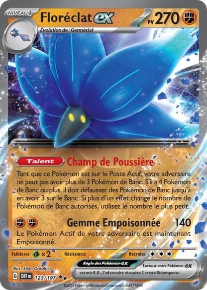 Cartes Ex - Flammes Obsidiennes - EV03