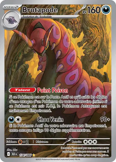 Cartes Art Rare (AR) | Foudre Noir (EV10.5)