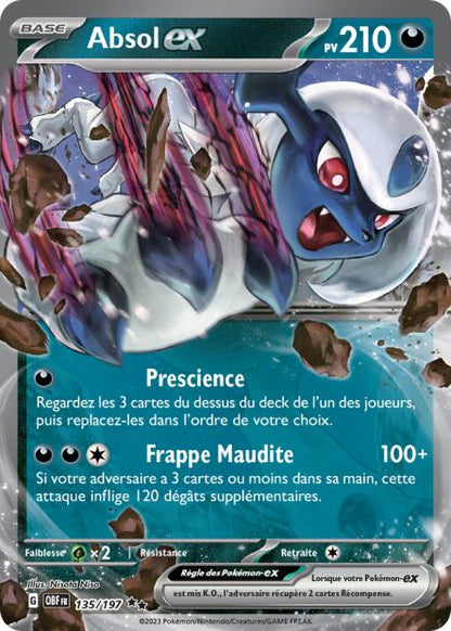 Cartes Ex - Flammes Obsidiennes - EV03