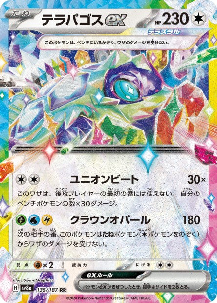 Cartes Ex - Terastal Fest EX - SV8A