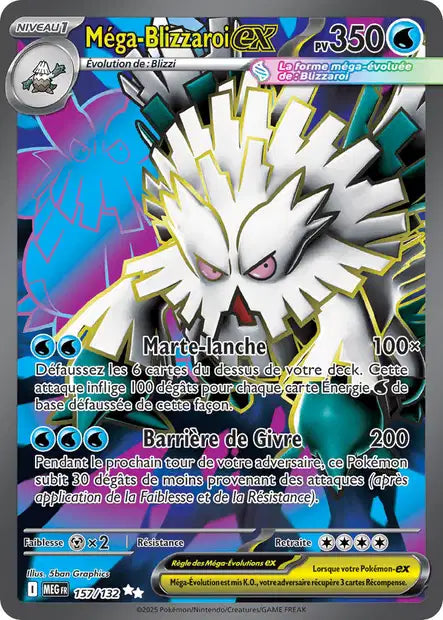Cartes Full Art (FA) | Méga-Évolution (ME01)