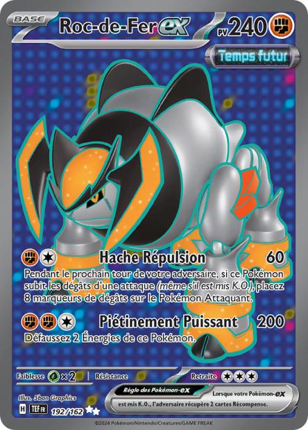 Cartes Full Art (FA) - Forces Temporelles - EV05