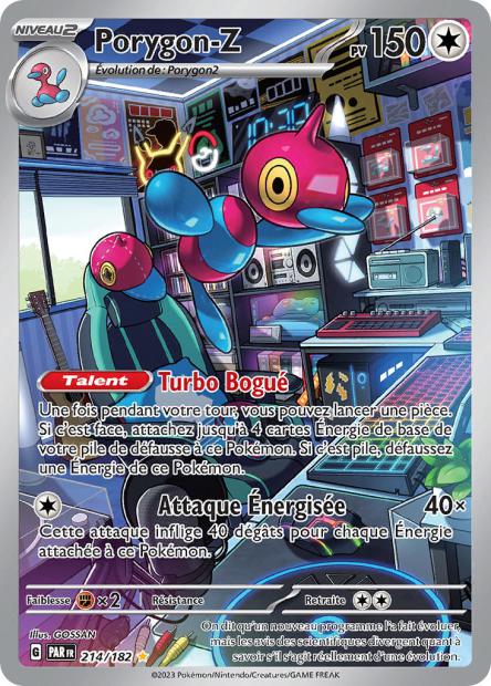 Cartes Art Rare (AR) | Faille Paradoxe (EV04)