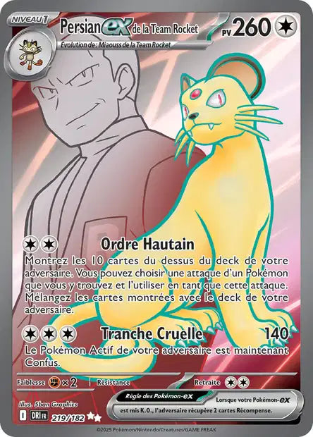 Cartes Full Art (FA) | Rivalités Destinées (EV10)