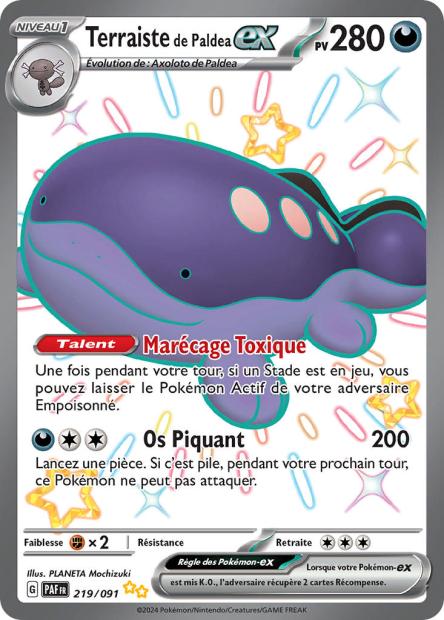 Cartes Full Art (FA) - Destinées de Paldéa - EV4.5