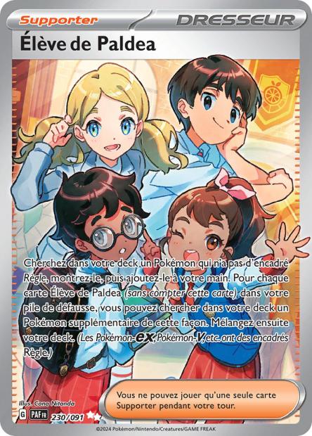 Cartes Full Art (FA) | Destinées de Paldéa (EV4.5)