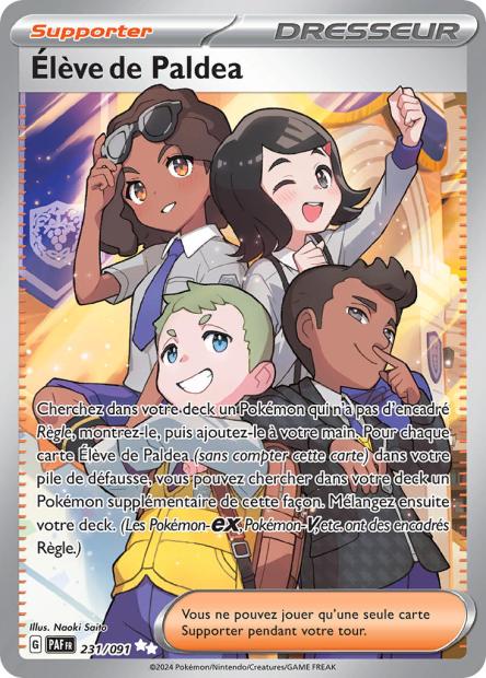 Cartes Full Art (FA) - Destinées de Paldéa - EV4.5