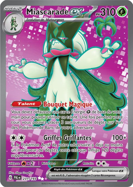 Cartes Full Art Rare (FA) | Évolution à Paldéa (EV02)