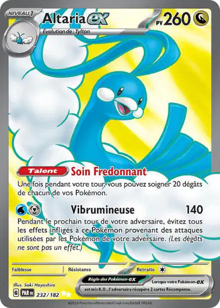 Cartes Full Art (FA) | Faille Paradoxe (EV04)