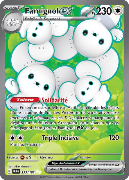 Cartes Full Art (FA) | Faille Paradoxe (EV04)