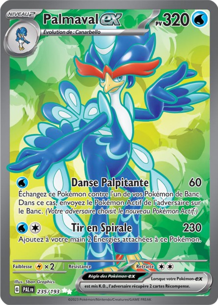 Cartes Full Art Rare (FA) | Évolution à Paldéa (EV02)