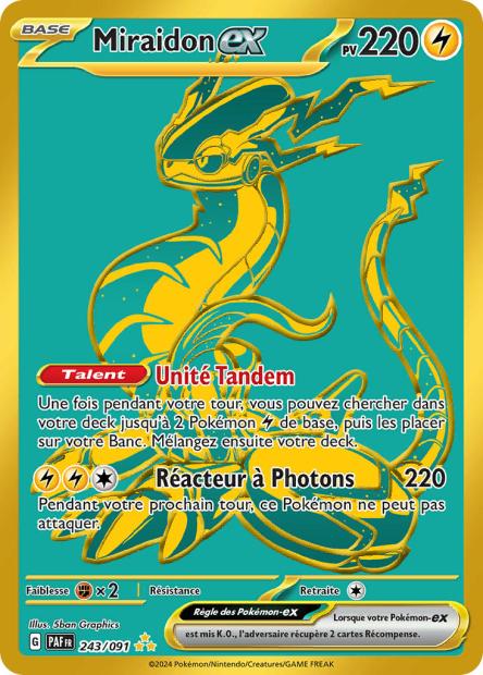 Cartes Alternatives & Gold | Destinées de Paldéa (EV4.5)