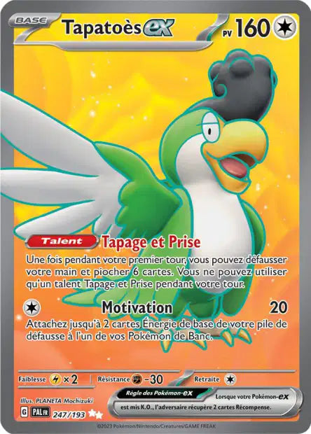 Cartes Full Art Rare (FA) | Évolution à Paldéa (EV02)