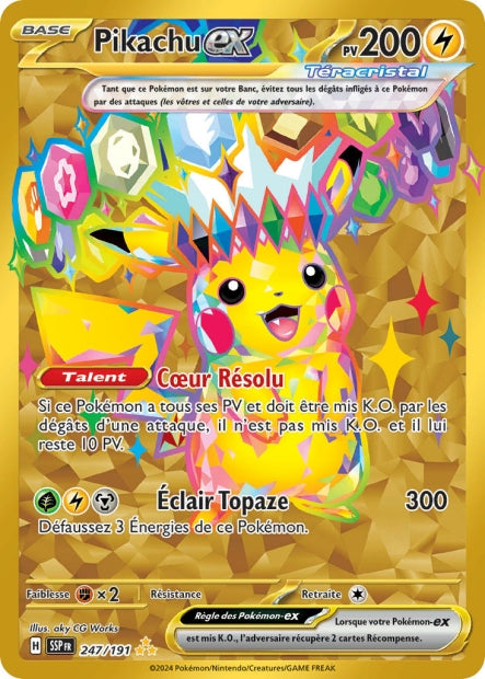 Cartes Alternatives-Gold | Étincelles Déferlantes (EV08)