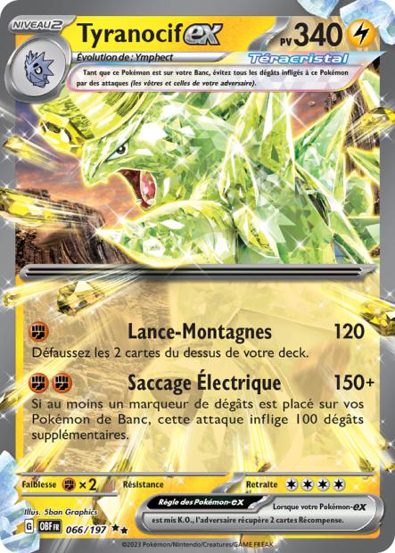 Cartes Ex | Flammes Obsidiennes (EV03)