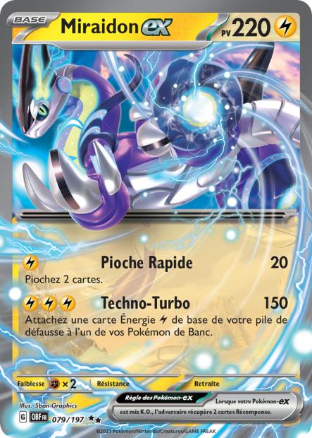 Cartes Ex | Flammes Obsidiennes (EV03)