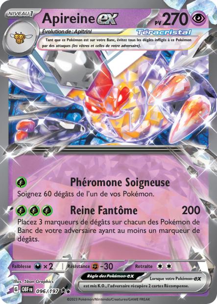 Cartes Ex - Flammes Obsidiennes - EV03