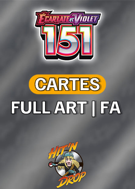 Cartes Full Art (FA) | 151 (EV3.5)