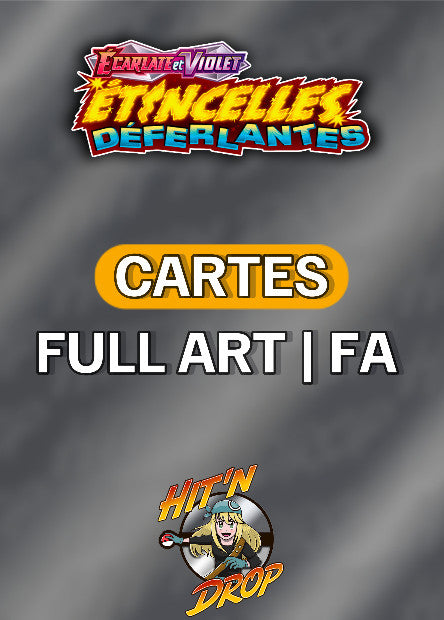 Cartes Full Art (FA) | Étincelles Déferlantes (EV08)