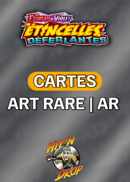 Cartes Art Rare (AR) | Étincelles Déferlantes (EV08)