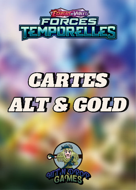 Cartes Alternatives & Gold - Forces Temporelles - EV05