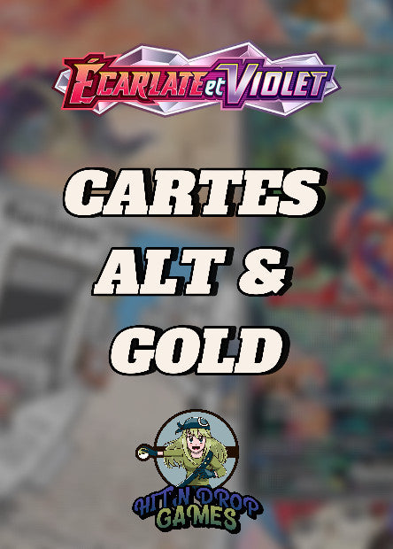 Cartes Alternatives & Golds - Écarlate & Violet - EV01