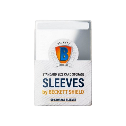 STORAGE SLEEVES | 50 Sleeves semi-rigides BECKETT SHIELD